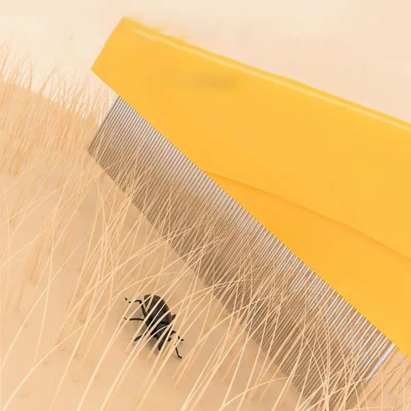 Stainless Steel Pet Flea & Shedding Comb