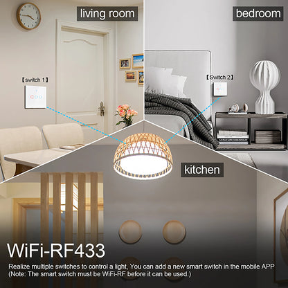 Touch Control Smart Wall Switch for Alexa & Google Home