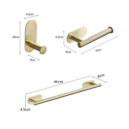 Wall Mount Stainless Steel Towel Bar
