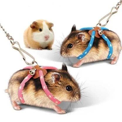 Adjustable Small Pet Harness & Leash Set