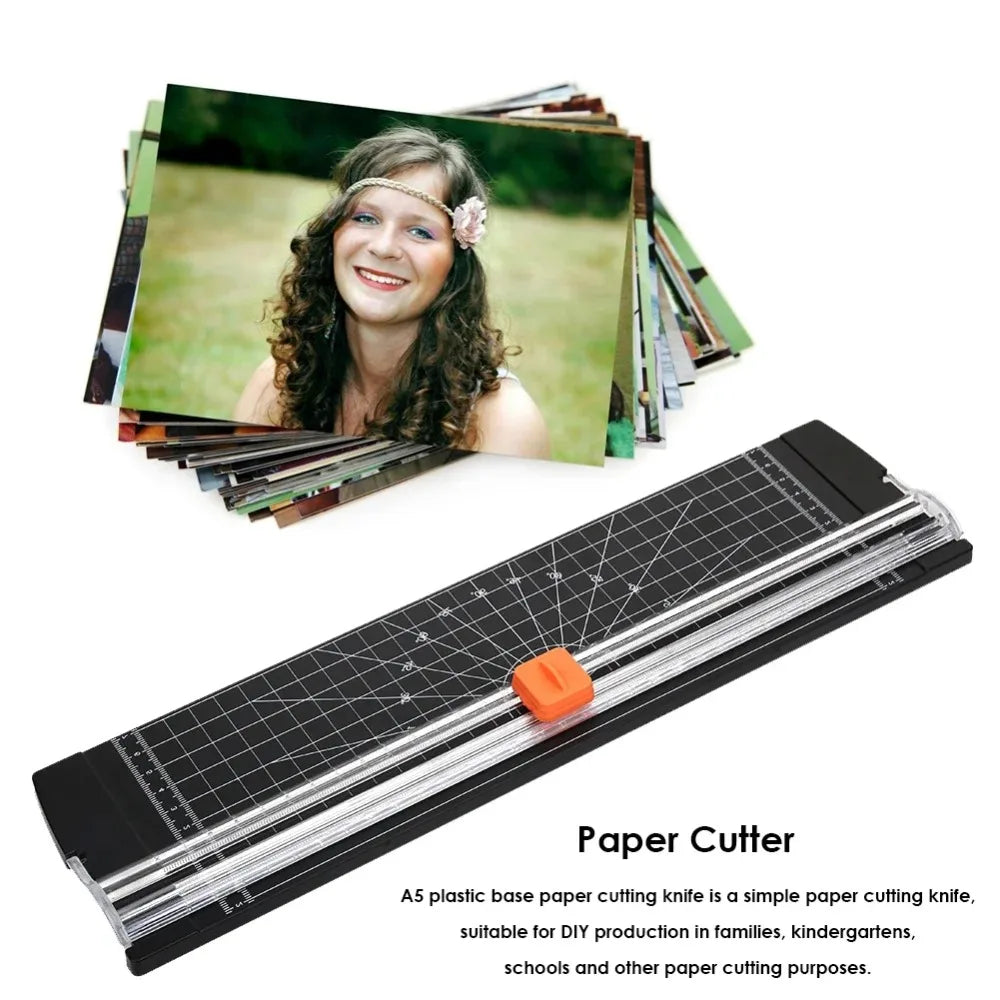 A4 & A5 Guillotine Paper Cutter with Safety Blade