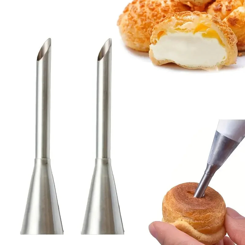 Stainless Steel Cream Piping Nozzle Set