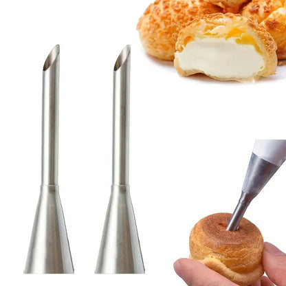 Stainless Steel Cream Piping Nozzle Set