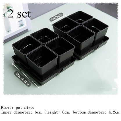 Breathable Mesh Nursery Pots for Succulents & Seedlings