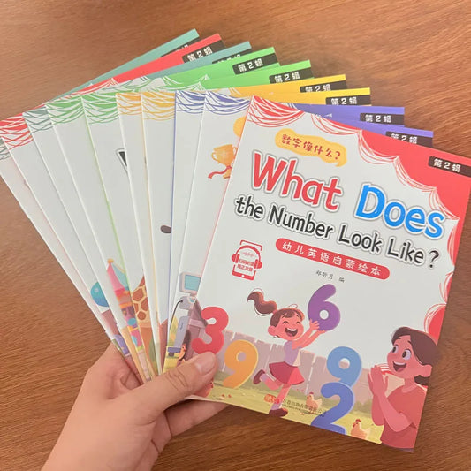 10 Volumes Preschool English Picture Books Series 2