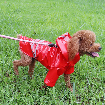 Waterproof Dog Raincoat with Hood