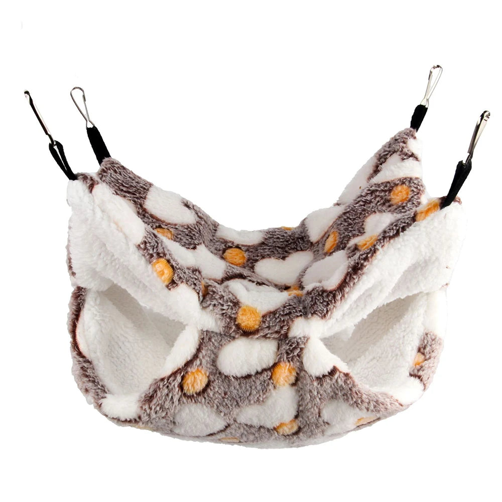 Winter Warm Double-Layer Small Pet Hammock