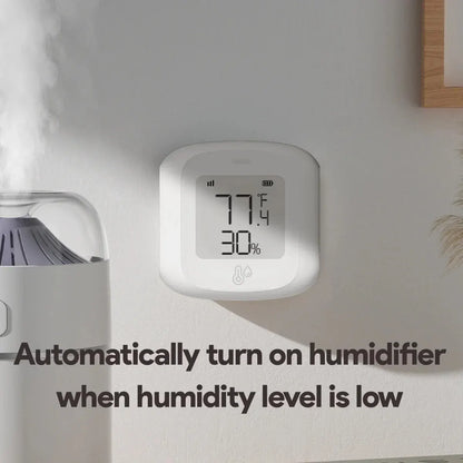 Smart WiFi & Zigbee Temperature Humidity Sensor