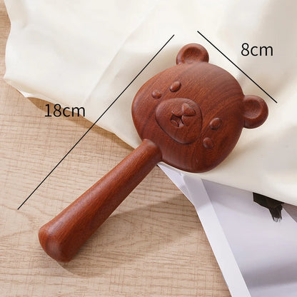 Animal Shape Sandalwood Massage Hair Comb