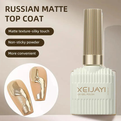 15ml Matte Rubber Top Coat Gel Polish