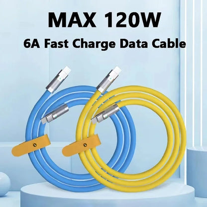 120W USB-C to USB-C Fast Charging Cable