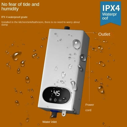 Instant Portable Electric Water Heater 220V 4500W