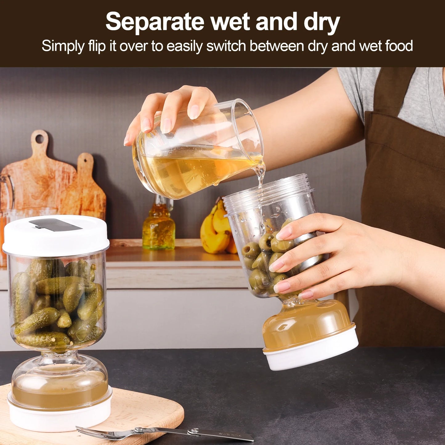 Pickle Storage Jar