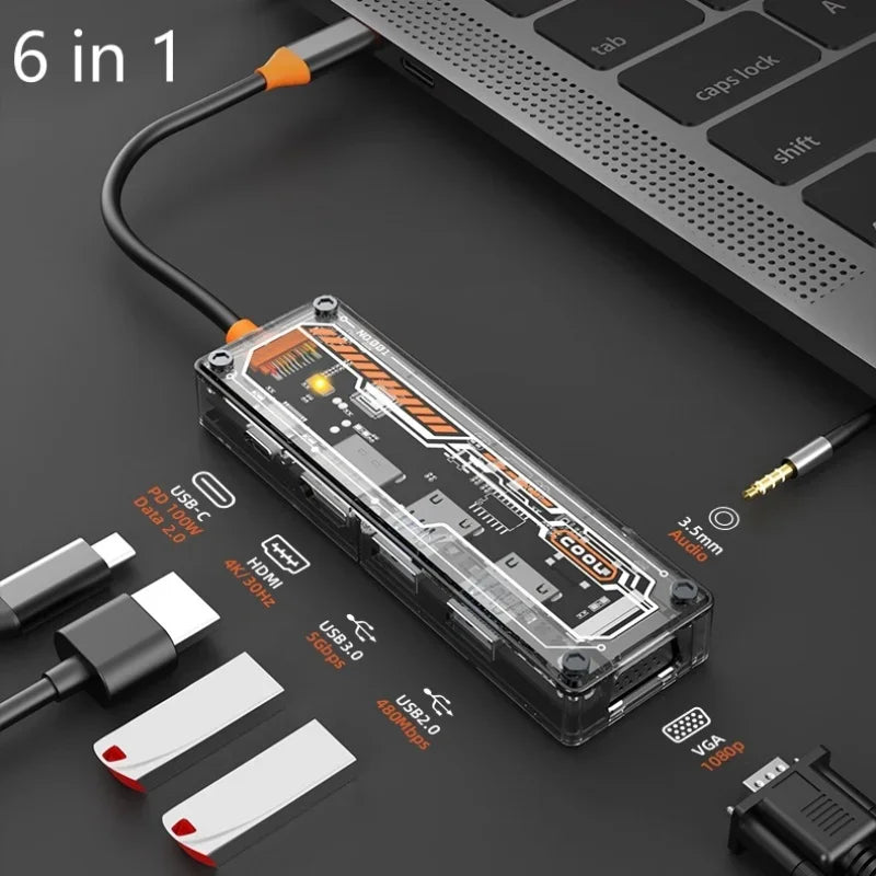Basix 10-in-1 USB-C Hub Docking Station
