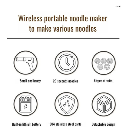 Cordless Electric Noodle Maker