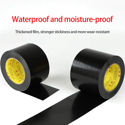 Black Super Adhesive Fabric Duct Tape