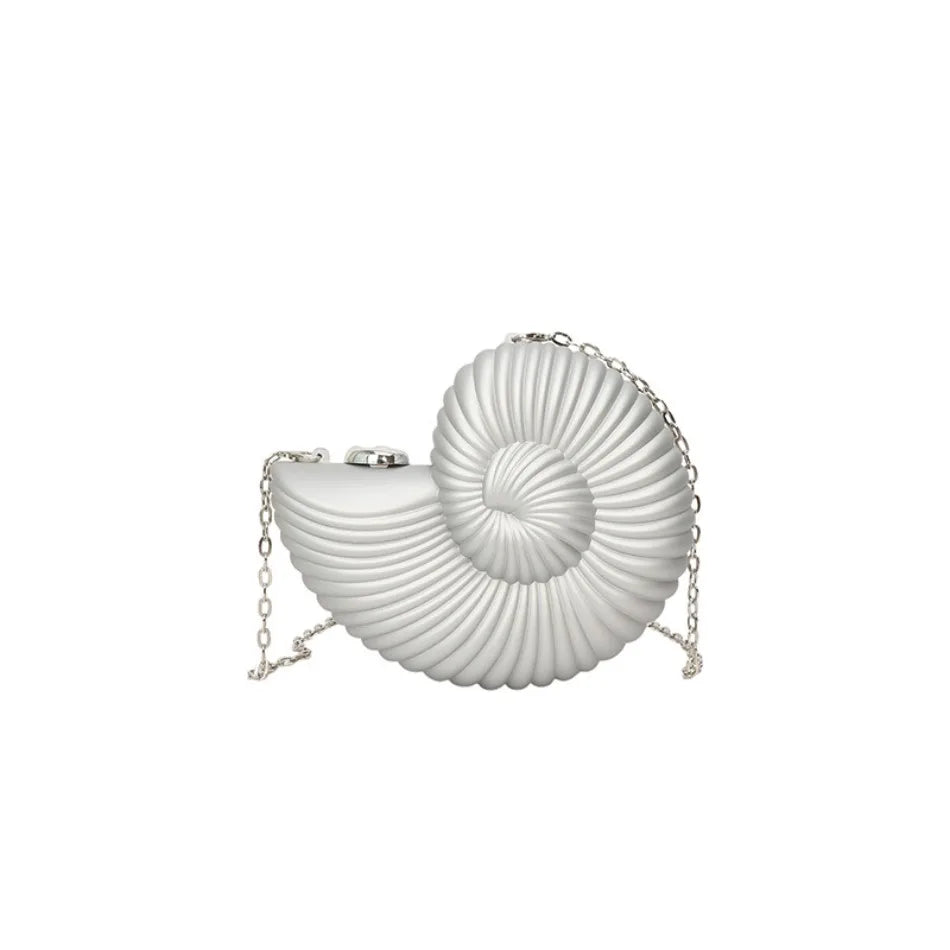 Seashell Acrylic Evening Bag