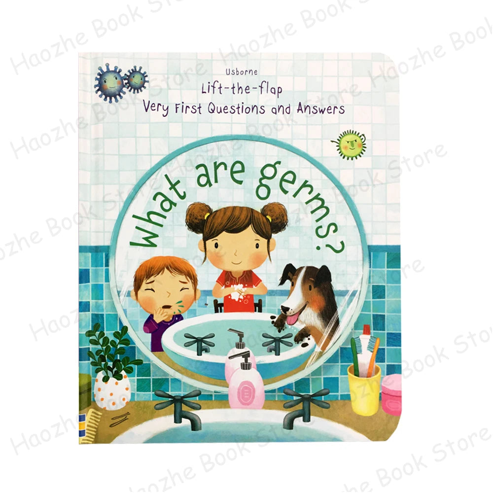 Usborne Lift-the-Flap What Are Germs? Children’s Educational Book