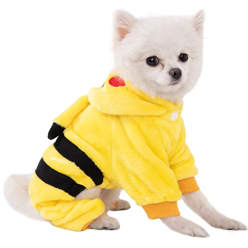 Warm Fleece Pet Hoodie