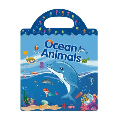 Kids Transportation Sticker Activity Book