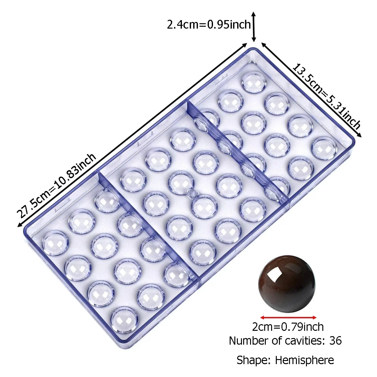 Polycarbonate Chocolate Mold