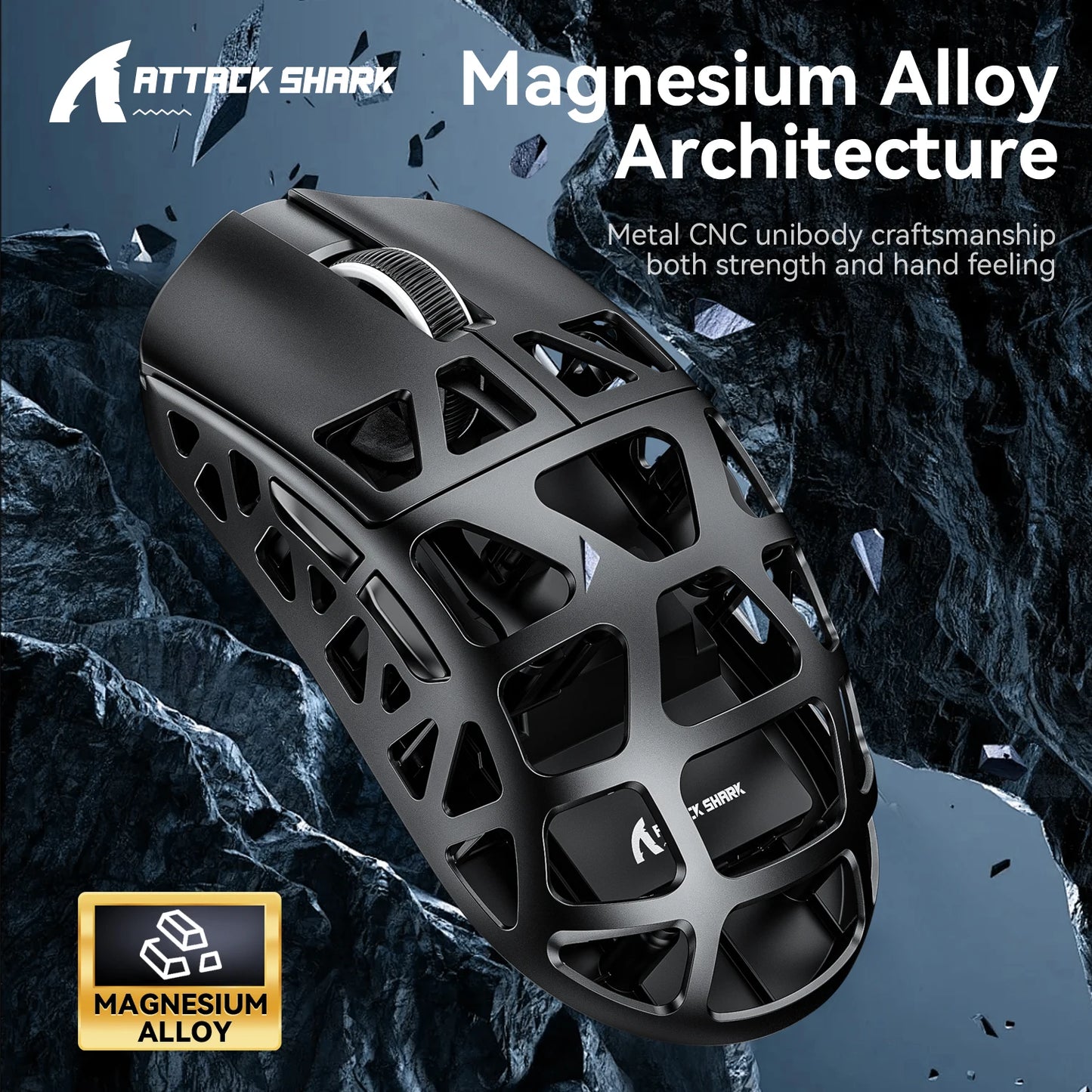 Attack Shark R3 Magnesium Alloy Gaming Mouse