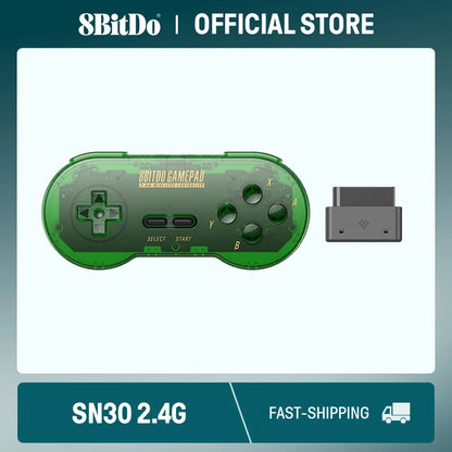 8BitDo SN30 2.4G Wireless Gamepad for Nintendo SNES/SFC
