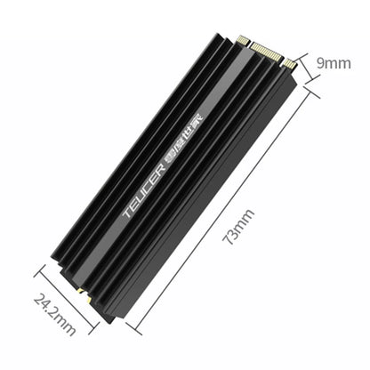 M.2 NVMe SSD Heatsink 2280 with Thermal Pad