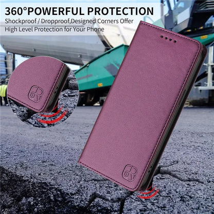 Luxury Wallet Flip Case for Vivo Smartphones