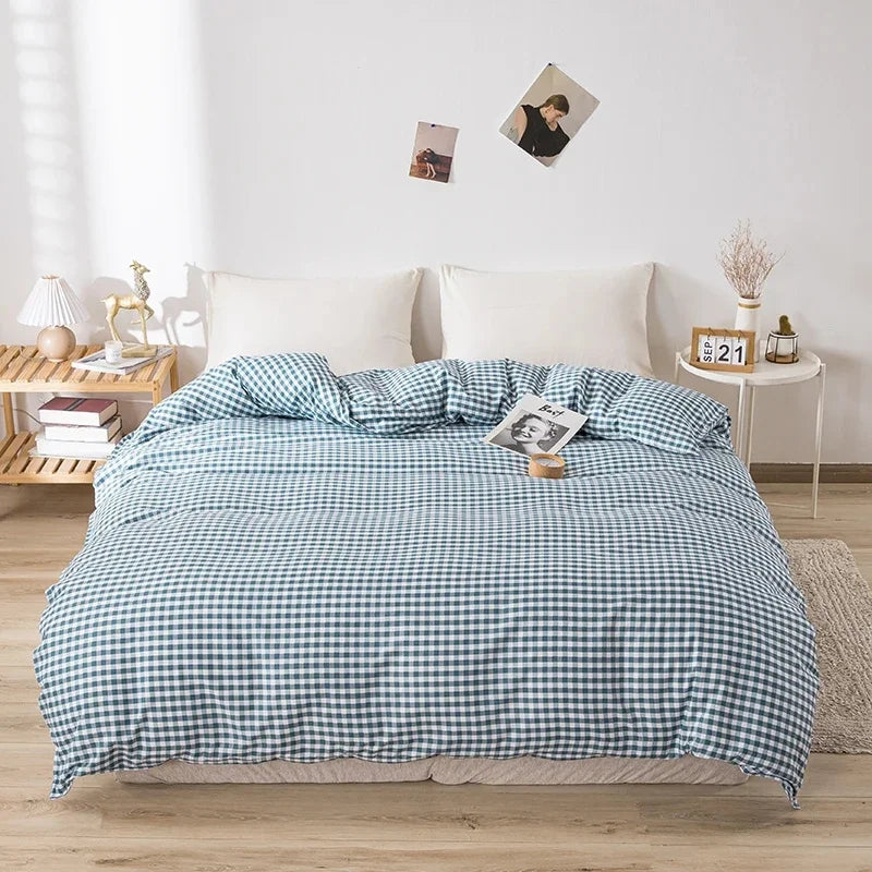 Nordic Heart Printed Duvet Cover