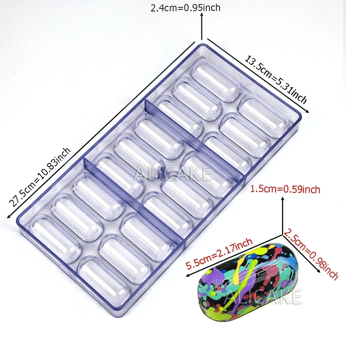 Polycarbonate Chocolate Mold