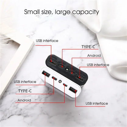 4Pcs Battery DIY Power Bank Case