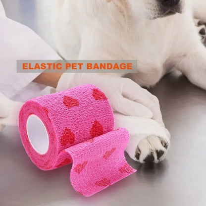 Self-Adhesive Pet Medical Bandage Wrap