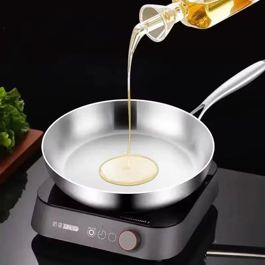 Stainless Steel Frying Pan
