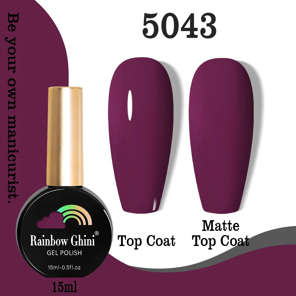 Rainbow Ghini 15ML HEMA & TPO Free Gel Nail Polish