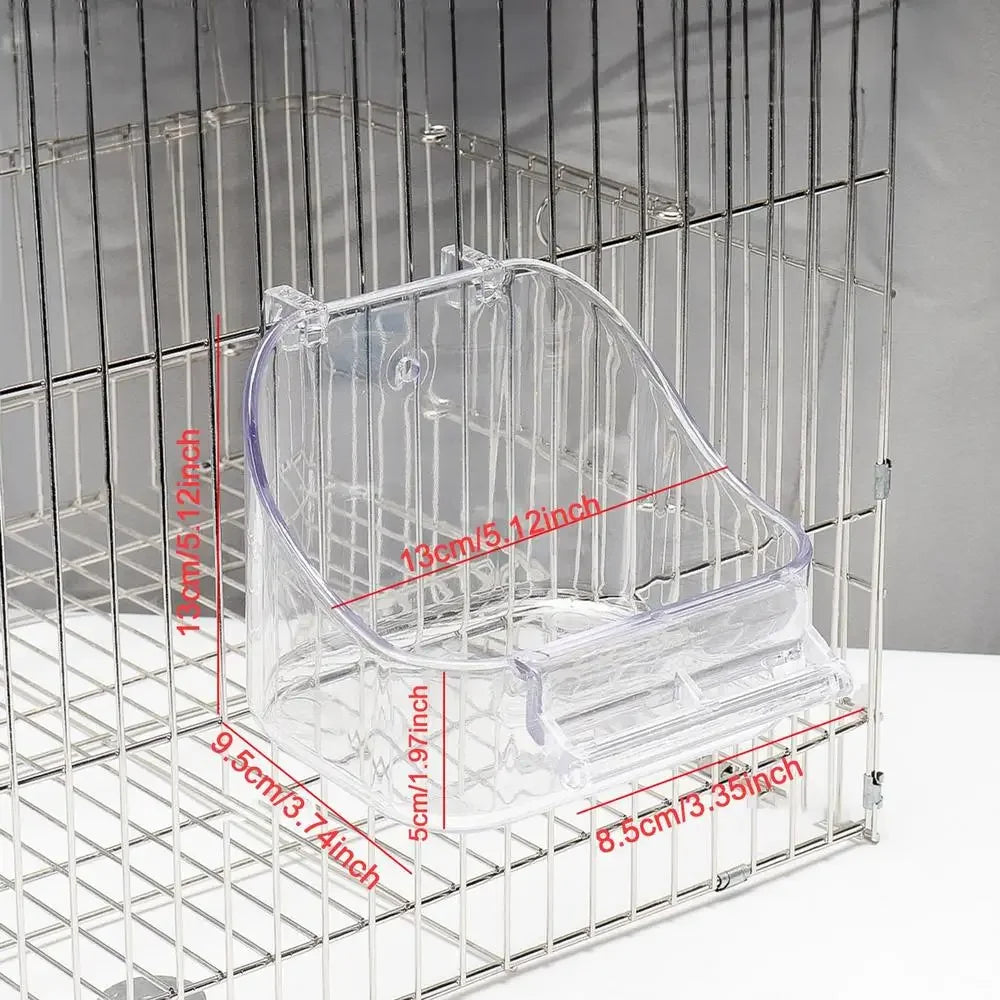 Bird Bath Tub for Cage