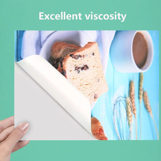 Adhesive Glossy Photo Paper