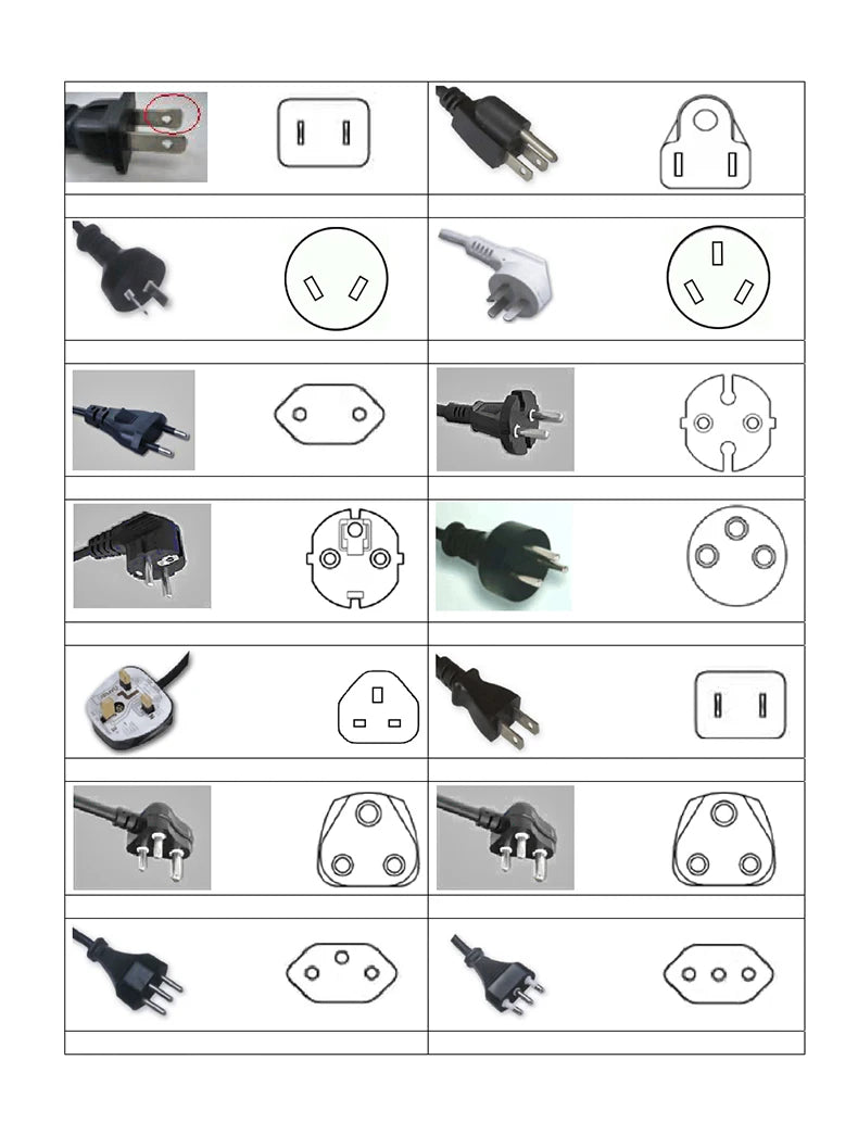Universal Travel Adapter with Dual USB Ports