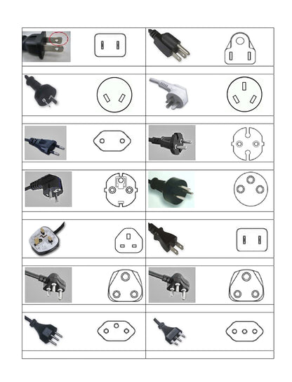 Universal Travel Adapter with Dual USB Ports
