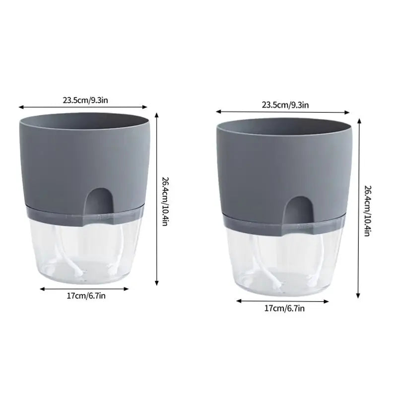 Self-Watering Hydroponic Plant Pot