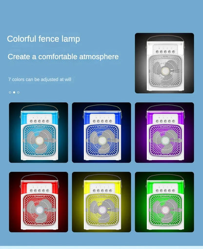 Portable Humidifier Cooling Fan