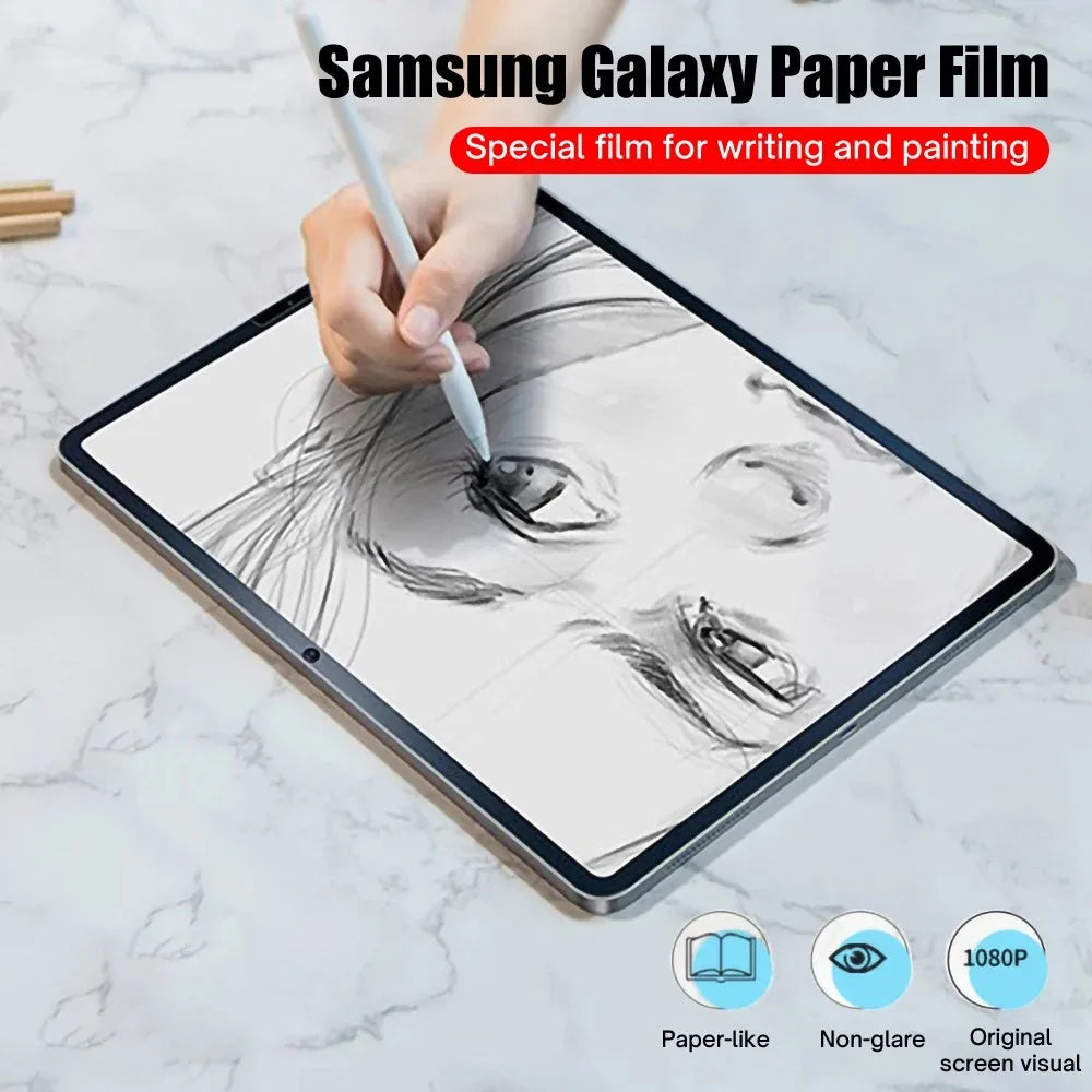 Paper Feel Matte Screen Protector for Samsung Galaxy Tab