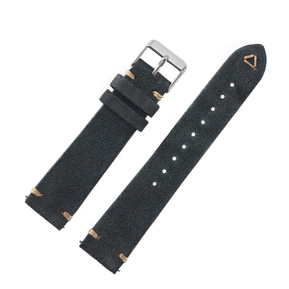 Suede Leather Watch Strap Replacement Band