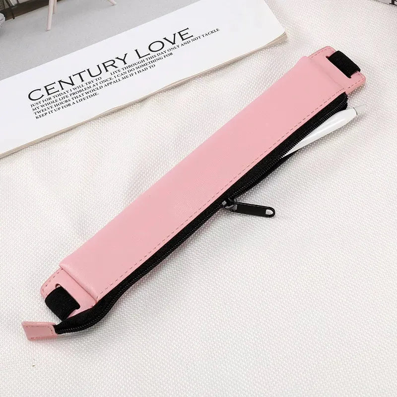 Elastic Pen Pouch with Notebook Band