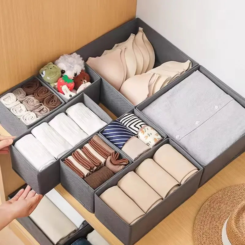 3-Piece Underwear Drawer Organizer Set