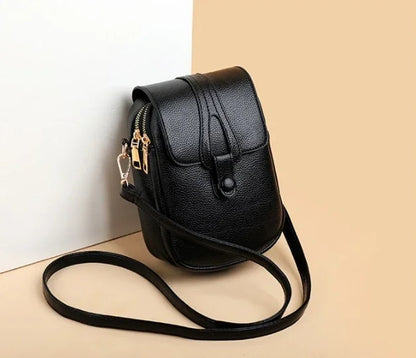 Women’s Mini PU Leather Crossbody Phone Bag