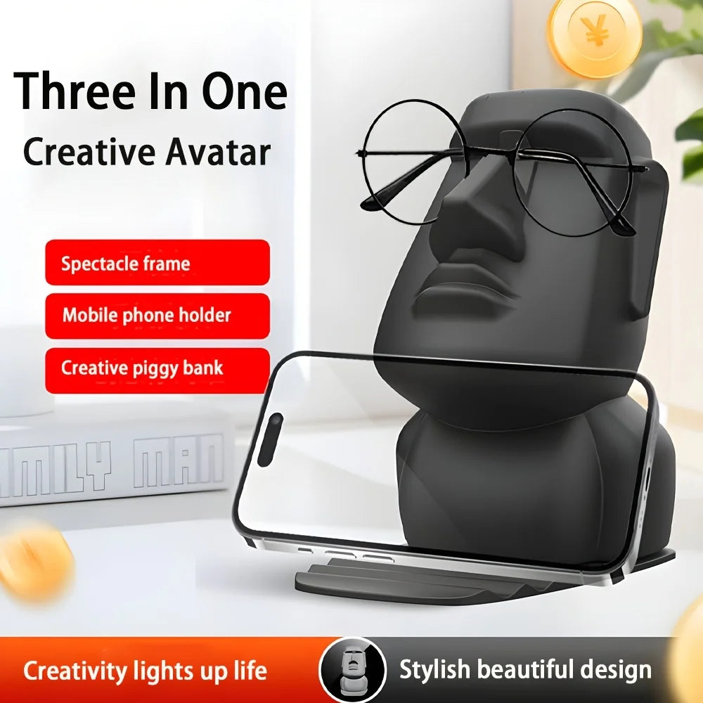 Easter Island Glasses Holder Stand