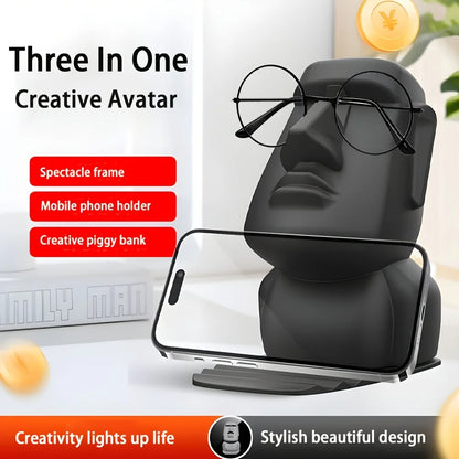 Easter Island Glasses Holder Stand