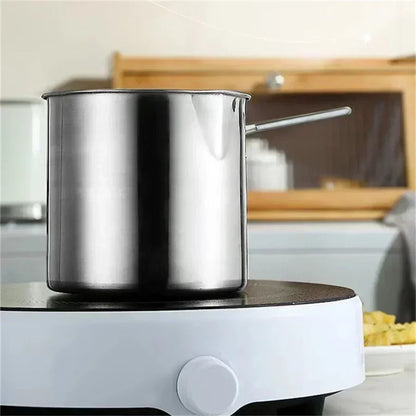 Household Deep Frying Pot with Removable Strainer for Chips & Chicken