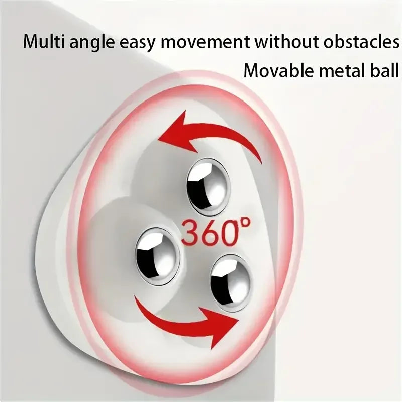 Adhesive 360° Rotating Furniture Caster Wheels